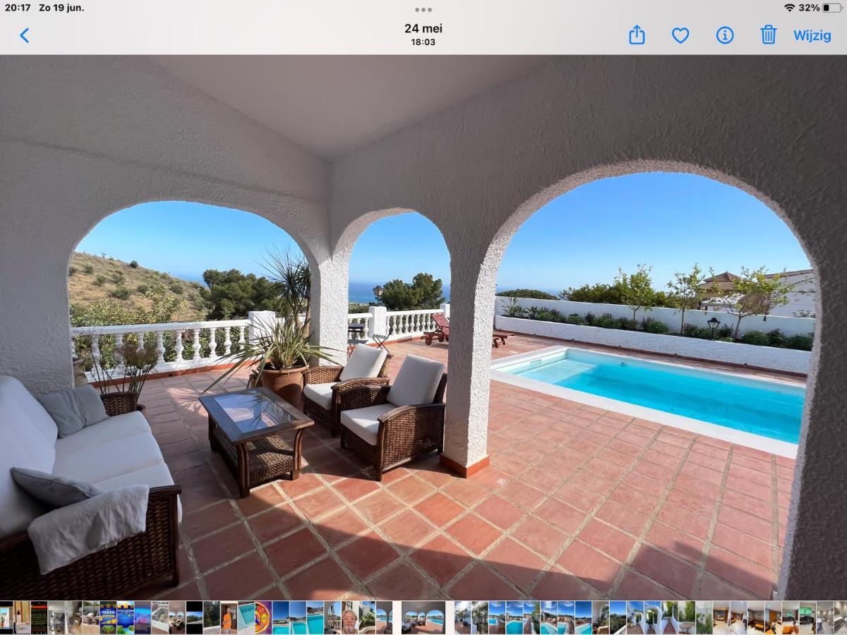 Romantic White Villa -Private Pool Nerja Exterior foto