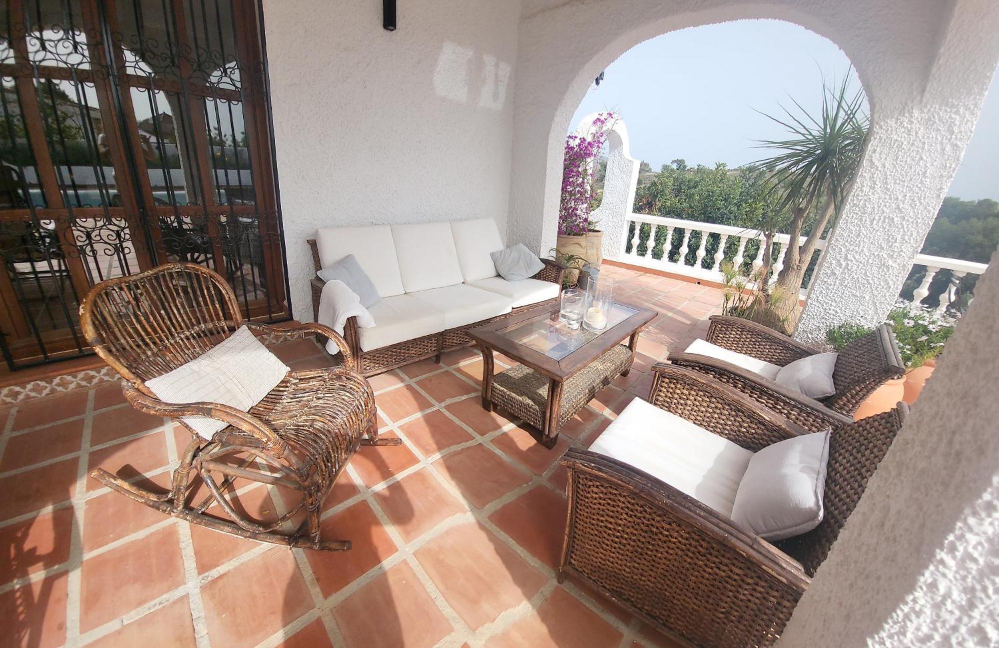 Romantic White Villa -Private Pool Nerja Exterior foto